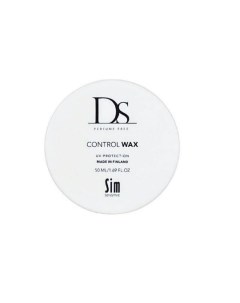 Воск для волос средней фиксации без отдушек DS Control Wax Sim sensitive (финляндия)