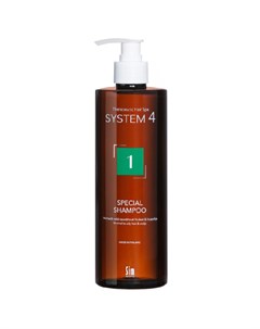 Терапевтический шампунь 1 для нормальных и жирных волос System 4 11321 250 мл Sim sensitive (финляндия)