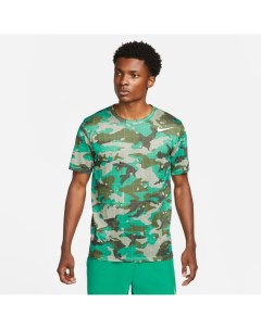 Мужская футболка Мужская футболка Dri FIT Camo Training T Shirt Nike