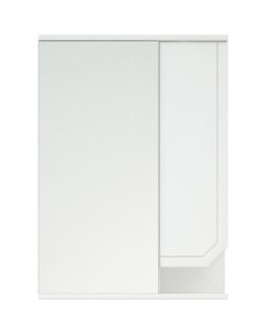 Зеркало шкаф Сириус 55х75 белый SD 00001440 Corozo