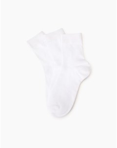 Белые базовые носки мужские 3 пары Gloria jeans
