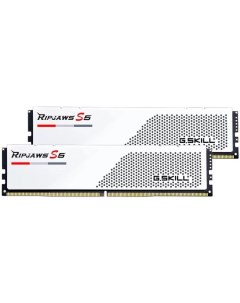 Модуль памяти DDR5 32GB 2 16GB F5 6000J3040F16GX2 RS5W RIPJAWS S5 PC5 48000 6000MHz CL30 1 35V white G.skill