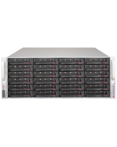 Корпус серверный 4U CSE 846BE2C R609JBOD 24 3 5 8 mini SAS HD IPMI lan 2 600W Supermicro