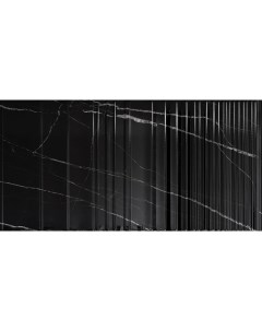 Керамическая плитка Орлеан черная рельеф СК000038382 настенная 30х60 см Axima