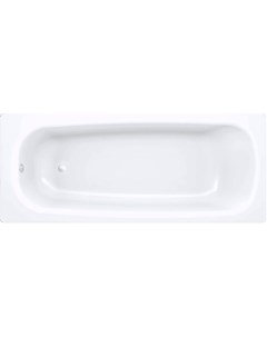 Стальная ванна Universal HG 160x70 B60HAH001 без гидромассажа с шумоизоляцией и ножками Blb