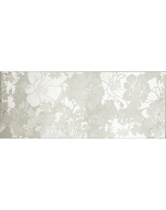 Керамический декор Lustri Flower Bianco Lucido DFB 041 20х50 см Cedam