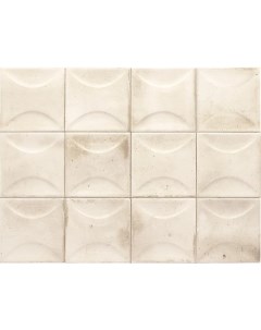 Керамическая плитка Hanoi Arco White 30021 настенная 10х10 см Equipe