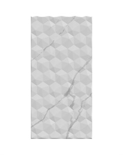 Плитка настенная Монако 25x50 см 1 25 м матовая цвет белый рельеф Axima