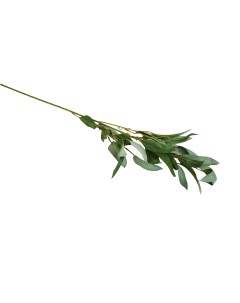 Искусственная ветка Листья 91 5 см полиэстер цвет зеленый Без бренда