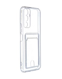 Чехол для Tecno Pova 4 Pocket Silicone с карманом Transparent ACS58927 Neypo