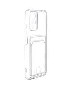 Чехол для Xiaomi Redmi Note 12S Pocket Silicone с карманом Transparent ACS68619 Neypo
