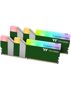 Оперативная память для компьютера 16Gb 2x8Gb PC4 28800 3600MHz DDR4 DIMM CL18 TOUGHRAM RGB RG28D408G Thermaltake