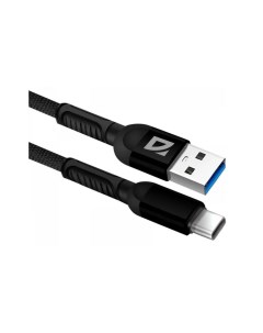 Кабель USB F167 черный Defender