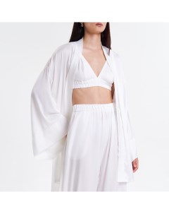 Белый халат кимоно Lulight
