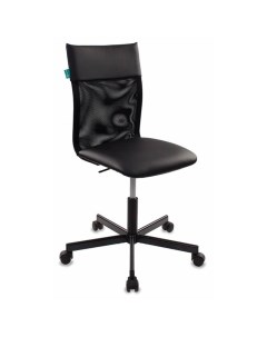 Кресло для офиса Бюрократ CH 1399 BLACK спинка сетка черный искусственная кожа крестовина металл Buro