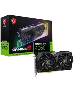 Видеокарта MSI GeForce RTX 4060 8192Mb, Gaming X 8G (RTX 4060 Gaming X 8G) 1xHDMI, 3xDP, Ret Msi