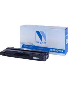 Картридж NV Print NVP 108R00909 Black для Xerox Phaser 3140 3155 3160 2500стр Nvprint
