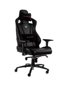 Кресло для геймера EPIC черно розовое Noblechairs