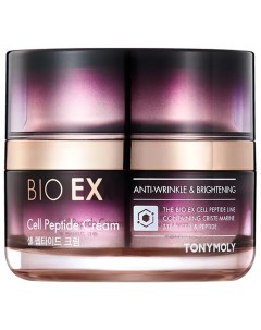 Антивозрастной крем для лица с пептидами BIO EX Cell Peptide Cream 60 мл Tony moly