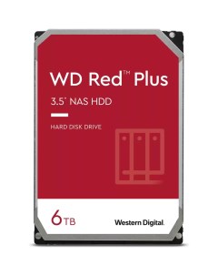 Внутренний жесткий диск 3 5 6Tb WD60EFZX 128Mb IntelliPower SATA3 Red Western digital