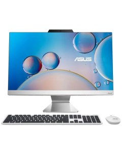 Моноблок E3402WBAT WA015M 24 FullHD Touch Core i5 1235U 8Gb 256Gb SSD kb m DOS White Asus