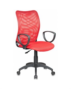 Кресло для офиса Бюрократ CH 599 R TW 97N спинка сетка красный сиденье красный TW 97N Buro