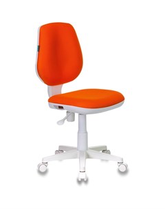 Кресло детское Бюрократ CH W213 TW 96 1 оранжевый TW 96 1 пластик белый Buro