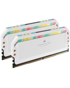 Модуль памяти DIMM 32Gb 2х16Gb DDR5 PC44800 5600MHz Dominator Platinum RGB White CMT32GX5M2B5600C36W Corsair