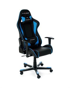 Кресло для геймера Formula черно синий OH FE08 NB регулируемый угол наклона нагрузка 120 кг Dxracer