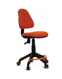 Кресло детское Бюрократ KD 4 F оранжевый TW 96 1 крестовина пластик подст для ног Buro
