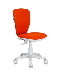 Кресло детское Бюрократ KD W10 26 29 1 оранжевый 26 29 1 пластик белый Buro