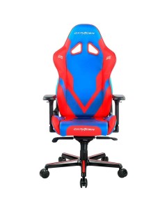 Кресло для геймера Gladiator сине красное OH G8200 BR кожа PU 4D мультиблок Dxracer