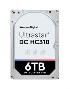 Внутренний жесткий диск 3 5 6Tb WD HUS726T6TALE6L4 0B36039 256Mb 7200rpm SATA3 Ultrastar DC HС310 Western digital