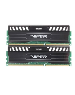 Модуль памяти DIMM 16Gb 2x8Gb KIT DDR3 PC12800 1600MHz Patriot Memory Viper 3 Black Mamba (PV316G160C9K) Patriot memory