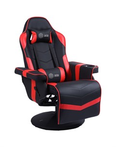 Кресло для геймера CS CHR GS200BLR черный красный эко кожа Cactus