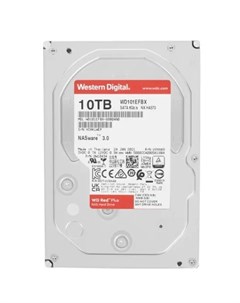Внутренний жесткий диск 3 5 10Tb WD101EFBX 256Mb 7200rpm SATA3 Red Plus NAS Western digital