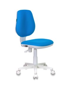 Кресло детское Бюрократ CH W213 TW 55 голубой TW 55 пластик белый Buro