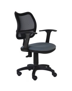 Кресло для офиса Бюрократ CH 797AXSN 26 25 спинка сетка черный сиденье серый 26 25 Buro