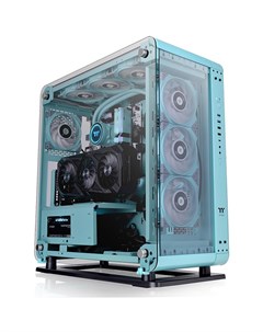 Корпус ATX Miditower Core P6 Tempered Glass CA 1V2 00MBWN 00 Turquoise Thermaltake