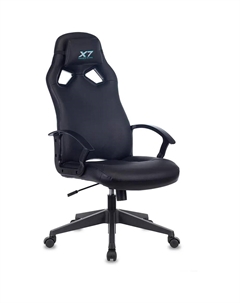Кресло для геймера X7 GG-1000B черный искусственная кожа крестовина пластик A4tech