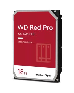 Внутренний жесткий диск 3 5 18Tb WD181KFGX 512Мб 7200rpm SATA3 Red Pro Western digital