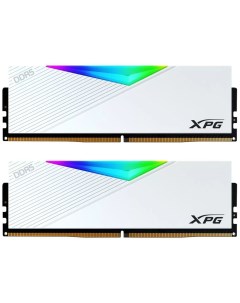 Модуль памяти DIMM 32Gb 2х16Gb DDR5 PC41600 5200MHz XPG Lancer RGB White AX5U5200C3816G DCLARWH Adata