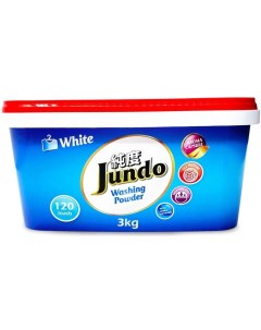 Стиральный порошок White для белого белья 3 кг Jundo