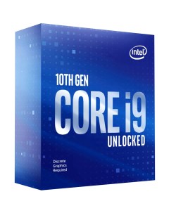 Процессор Core i9 10900KF 3 7ГГц Turbo 5 3ГГц 10 ядерный L3 20МБ LGA1200 BOX Intel