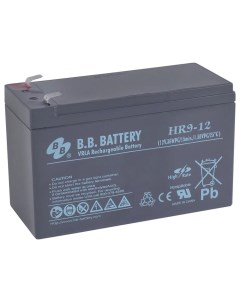 Батарея HR 9 12 12V 9Ah Bb