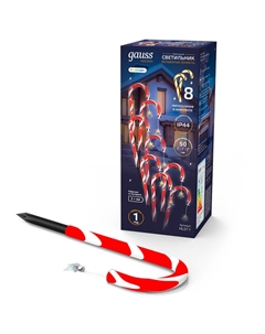 Ёлочная гирлянда Holiday Волшебные конфеты IP44 мультицвет LED Gauss