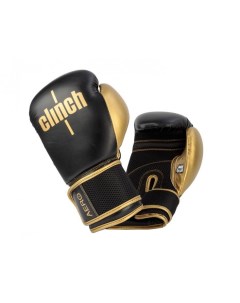 Перчатки боксерские Aero 2 0 черно золотые 14 унций Clinch