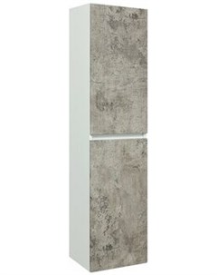 Пенал МАНХЭТТЕН 35 универсальный серый бетон навесной Вн П127 Runo