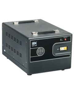 Стабилизатор напряжения Hub 8кВА однофазный черный IVS21 1 008 13 Iek