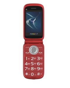 Телефон E6 red Maxvi